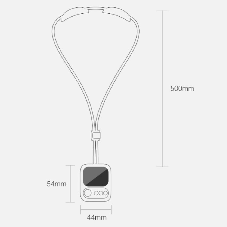 A8 Hot Compress Neck Massage Instrument Intelligent Mini Pendant Neck Care Instrument, A8