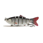 Amo da esca bionico multisezione da 10 cm Esche finte per la pesca in mare a lunga distanza, LK001-01, LK001-02, Lk001-03, LK001-04, LK001-05, LK001-06, LK001-07, LK001-08, LK001-09, LK001-10, LK001-11, LK001-12, LK001-13, LK001-14