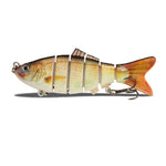 Amo da esca bionico multisezione da 10 cm Esche finte per la pesca in mare a lunga distanza, LK001-01, LK001-02, Lk001-03, LK001-04, LK001-05, LK001-06, LK001-07, LK001-08, LK001-09, LK001-10, LK001-11, LK001-12, LK001-13, LK001-14