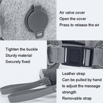 Massaggiatore cervicale portatile gonfiabile Airbag U