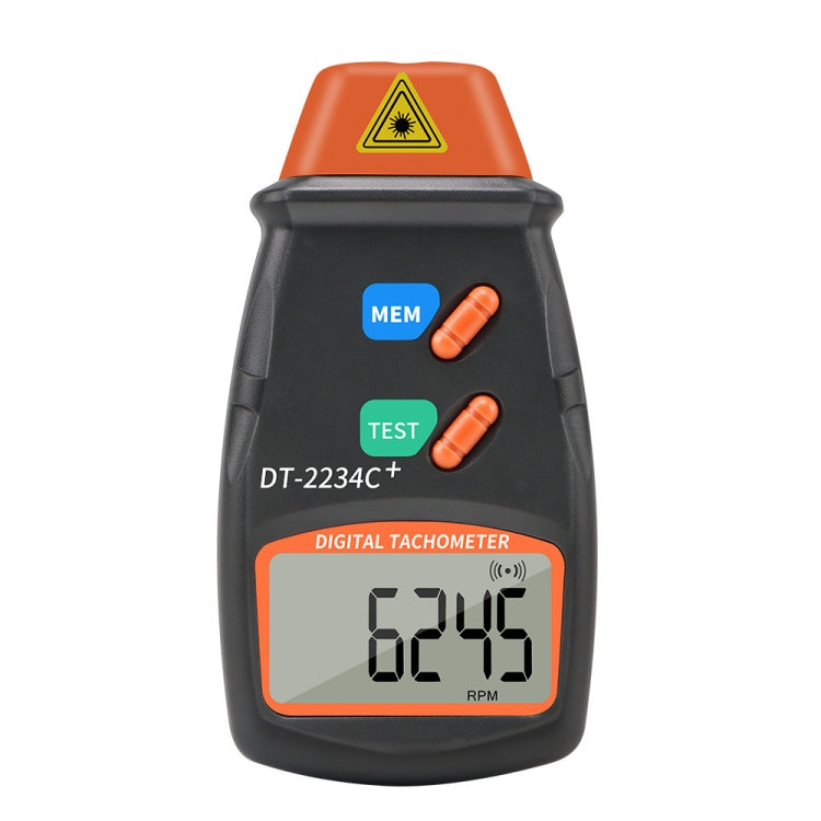 Contagiri laser portatile con tachimetro DT2234C+