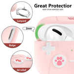 Custodia in silicone per AirPods Pro 2 con fibbia
