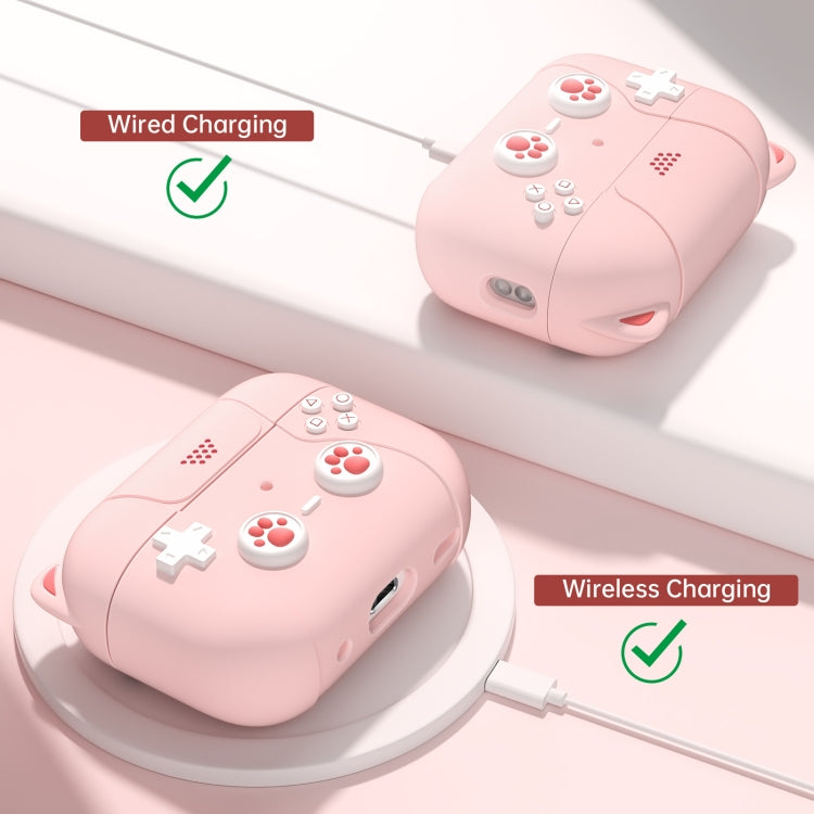 Custodia in silicone per AirPods Pro 2 con fibbia