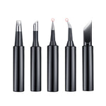 5-in-1 Universal 936 Stazione di saldatura Set di teste per saldatura a saldare, Black, Class A Black