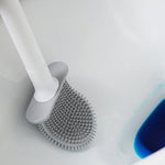 2 pezzi morsetto in gomma morbida per scopino bagno