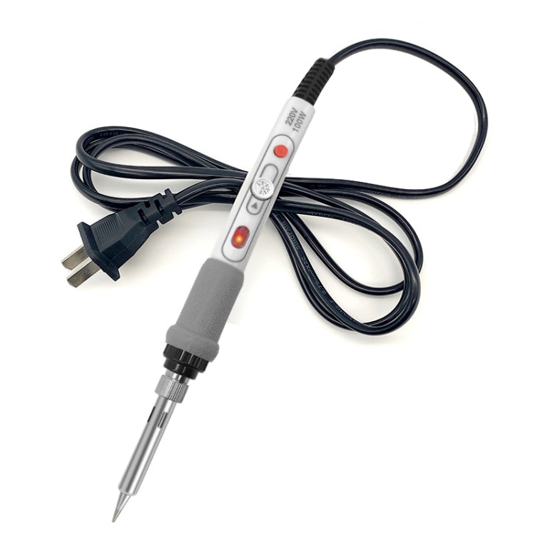 100W 220V Saldatore elettrico ad alta potenza per saldatore a temperatura regolabile Spina americana, 1pc, 2pcs Set 1, 2pcs Set 2, 4pcs Set