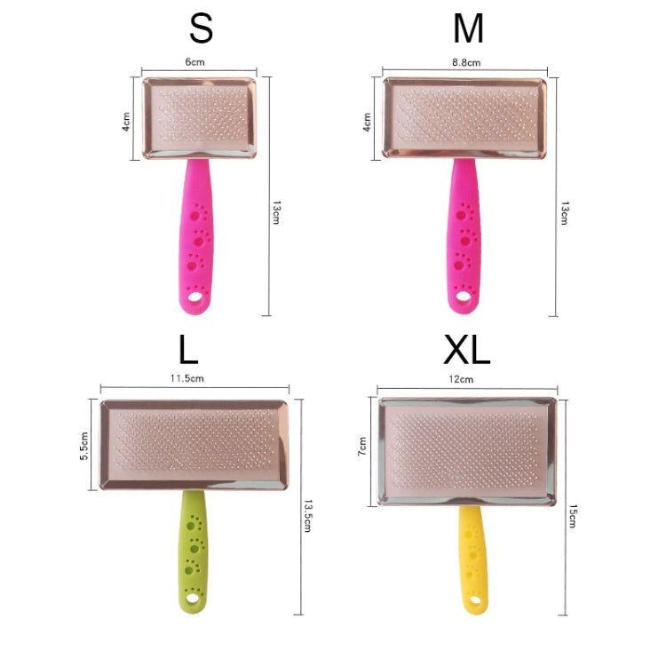 Set 3 Pettini Massaggio per Rimozione Peli Animali Domestici