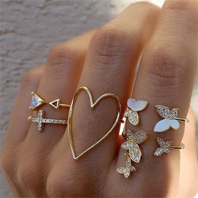 anello trasversale dell'articolazione della farfalla della cavità del cuore del triangolo 5pcs/set, 5pcs/set 5217