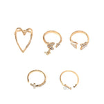 anello trasversale dell'articolazione della farfalla della cavità del cuore del triangolo 5pcs/set, 5pcs/set 5217