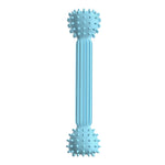 BG-5011 2 pz TPR Dentizione Stick Cane Giocattolo Bilanciere Forma Pet Masticare Denti Bastone di Pulizia