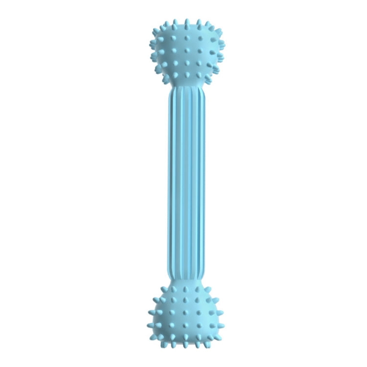 BG-5011 2 pz TPR Dentizione Stick Cane Giocattolo Bilanciere Forma Pet Masticare Denti Bastone di Pulizia