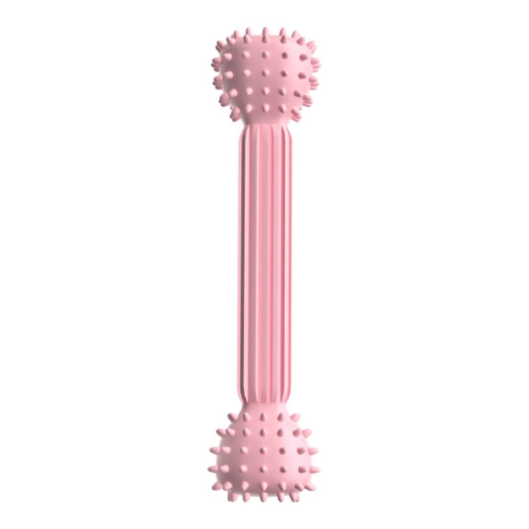 BG-5011 2 pz TPR Dentizione Stick Cane Giocattolo Bilanciere Forma Pet Masticare Denti Bastone di Pulizia