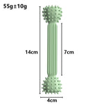 BG-5011 2 pz TPR Dentizione Stick Cane Giocattolo Bilanciere Forma Pet Masticare Denti Bastone di Pulizia