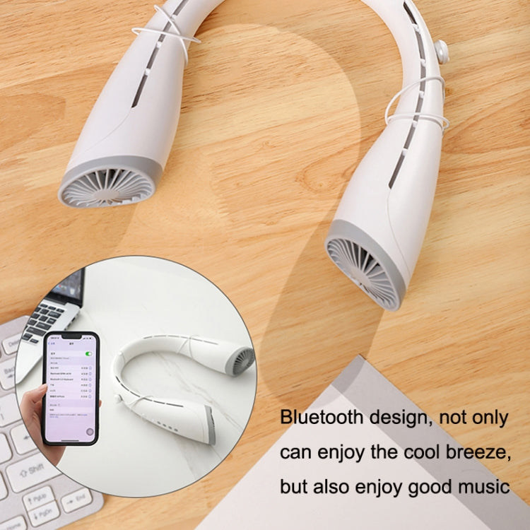 Ventilatore da collo Bluetooth con batteria 4000mAh