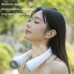 Ventilatore da collo Bluetooth con batteria 4000mAh