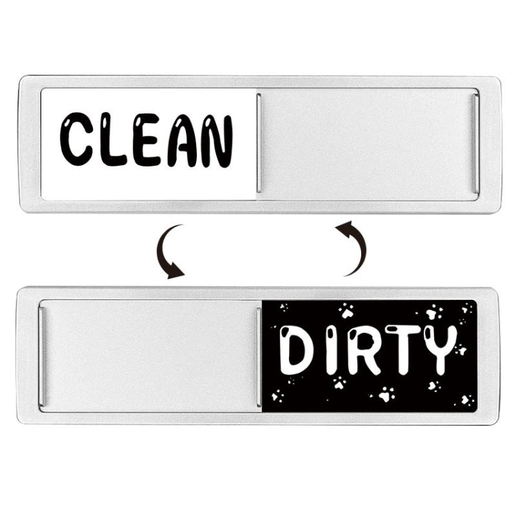 Magnete per lavastoviglie Clean Dirty Sign Magnete da frigorifero a doppia faccia, Silver-Blue Gray, Black-Blue Gray, Silver-Black and White, Black-Black and White, Silver- Cat Claw), Turkish, Black Cat Claw, Black Love, Silver Love, Silver Gray White ...