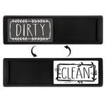 Magnete per lavastoviglie Clean Dirty Sign Magnete da frigorifero a doppia faccia, Silver-Blue Gray, Black-Blue Gray, Silver-Black and White, Black-Black and White, Silver- Cat Claw), Turkish, Black Cat Claw, Black Love, Silver Love, Silver Gray White ...