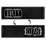 Magnete per lavastoviglie Clean Dirty Sign Magnete da frigorifero a doppia faccia, Silver-Blue Gray, Black-Blue Gray, Silver-Black and White, Black-Black and White, Silver- Cat Claw), Turkish, Black Cat Claw, Black Love, Silver Love, Silver Gray White ...