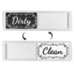 Magnete per lavastoviglie Clean Dirty Sign Magnete da frigorifero a doppia faccia, Silver-Blue Gray, Black-Blue Gray, Silver-Black and White, Black-Black and White, Silver- Cat Claw), Turkish, Black Cat Claw, Black Love, Silver Love, Silver Gray White ...