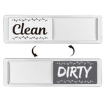Magnete per lavastoviglie Clean Dirty Sign Magnete da frigorifero a doppia faccia, Silver-Blue Gray, Black-Blue Gray, Silver-Black and White, Black-Black and White, Silver- Cat Claw), Turkish, Black Cat Claw, Black Love, Silver Love, Silver Gray White ...