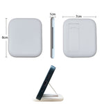 Kit cavo di ricarica per adattatore USB multifunzione HE-C098 con specchio per il trucco e supporto per telefono, HE-C098 Black, HE-C098 White