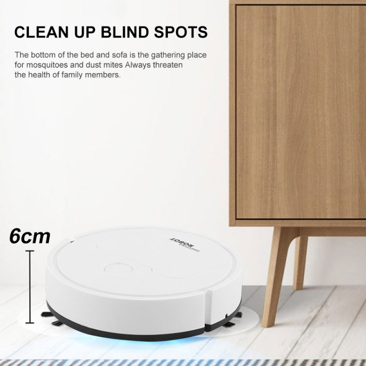 Robot aspirapolvere spazzante intelligente 3 in 1 mini 20cm