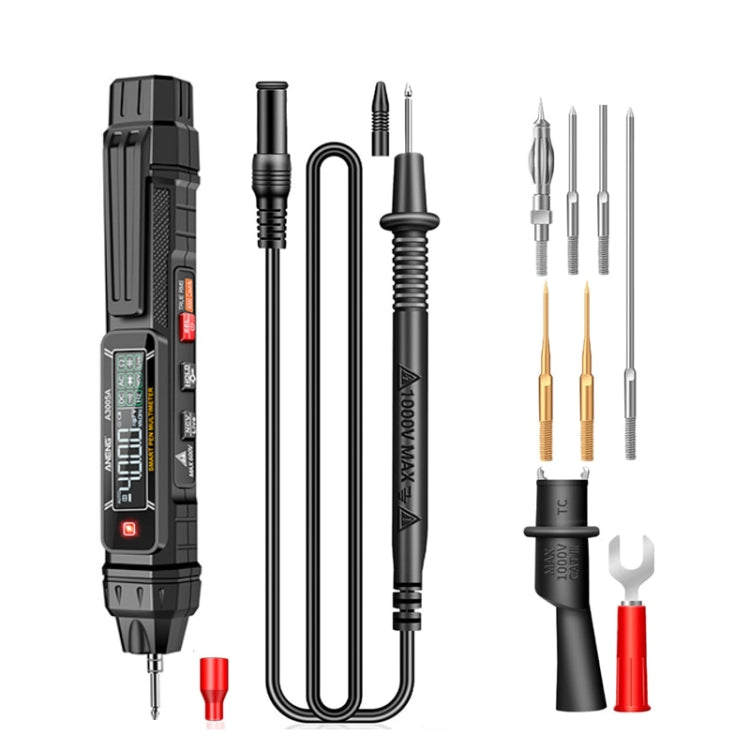 Penna per test di induzione per elettricisti Misuratore universale digitale ad alta precisione anti-combustione completamente intelligente, ANENG A3005, ANENG A3005A, ANENG A3005B