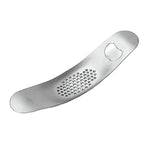 WGKT0089 430 Smerigliatrice manuale per aglio a forma di barca in acciaio inossidabile Utensili da cucina Gadget da cucina, Garlic Grinder(Style 1), Garlic Grinder(Style 2)