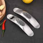 WGKT0089 430 Smerigliatrice manuale per aglio a forma di barca in acciaio inossidabile Utensili da cucina Gadget da cucina, Garlic Grinder(Style 1), Garlic Grinder(Style 2)