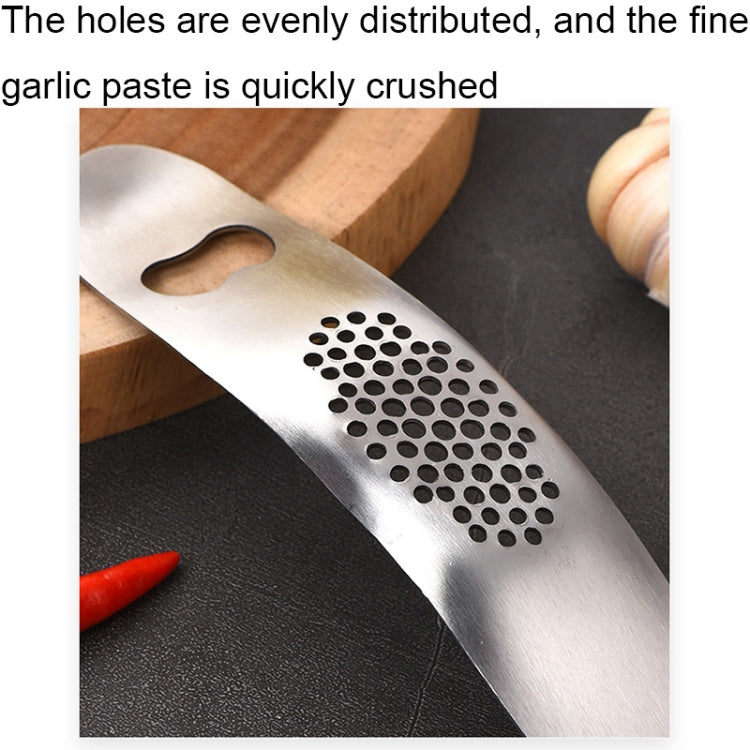 WGKT0089 430 Smerigliatrice manuale per aglio a forma di barca in acciaio inossidabile Utensili da cucina Gadget da cucina, Garlic Grinder(Style 1), Garlic Grinder(Style 2)