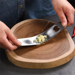 WGKT0089 430 Smerigliatrice manuale per aglio a forma di barca in acciaio inossidabile Utensili da cucina Gadget da cucina, Garlic Grinder(Style 1), Garlic Grinder(Style 2)