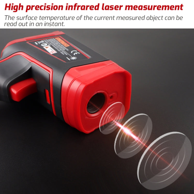 Termometro a infrarossi con schermo a colori Termometro elettronico industriale, TASI TA603A -32-1080 degrees Celsius, TASI TA603B -32-1380 degrees Celsius, TASI TA603C -32-1680 degrees Celsius, TASI TA603D -32-1880 degrees Celsius