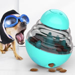 056DT Puzzle Addestramento Giocattolo per perdite di cibo per animali domestici Tumbler Ball Dog Toy, Tumbler Ball(Lake Blue), Tumbler Ball(Yellow), Tumbler Ball(Green), Tumbler Ball(Red)