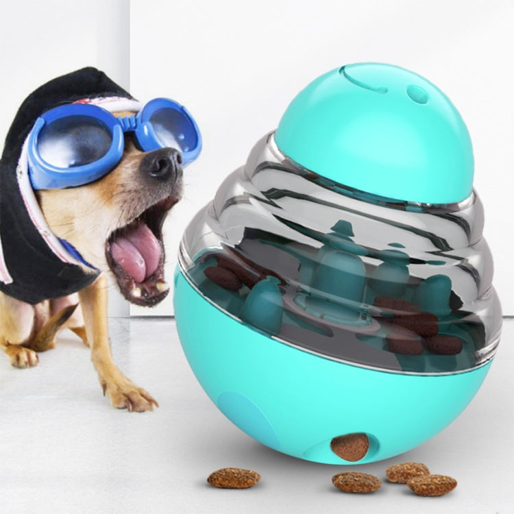 056DT Puzzle Addestramento Giocattolo per perdite di cibo per animali domestici Tumbler Ball Dog Toy, Tumbler Ball(Lake Blue), Tumbler Ball(Yellow), Tumbler Ball(Green), Tumbler Ball(Red)