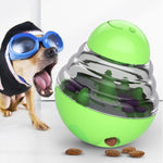 056DT Puzzle Addestramento Giocattolo per perdite di cibo per animali domestici Tumbler Ball Dog Toy, Tumbler Ball(Lake Blue), Tumbler Ball(Yellow), Tumbler Ball(Green), Tumbler Ball(Red)