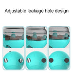 056DT Puzzle Addestramento Giocattolo per perdite di cibo per animali domestici Tumbler Ball Dog Toy, Tumbler Ball(Lake Blue), Tumbler Ball(Yellow), Tumbler Ball(Green), Tumbler Ball(Red)