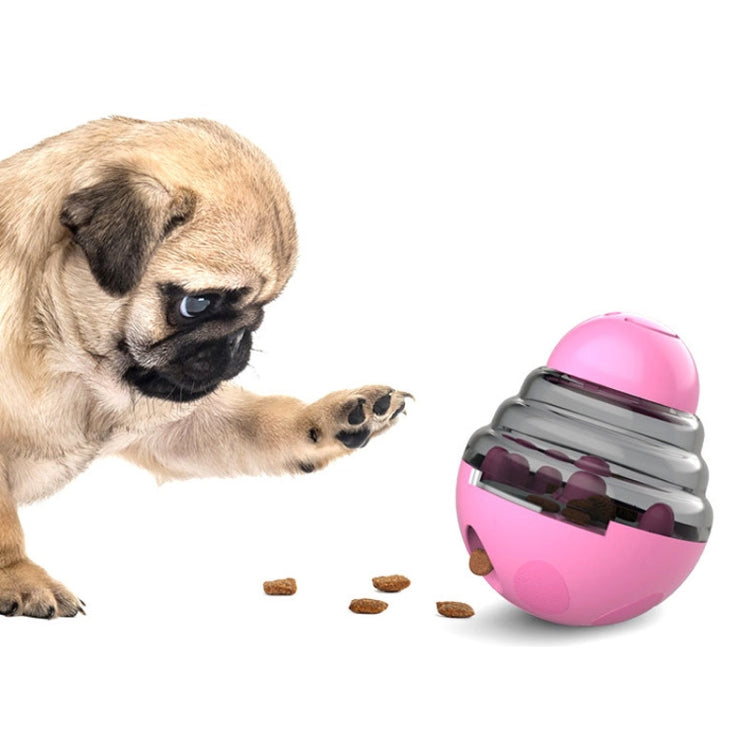 056DT Puzzle Addestramento Giocattolo per perdite di cibo per animali domestici Tumbler Ball Dog Toy, Tumbler Ball(Lake Blue), Tumbler Ball(Yellow), Tumbler Ball(Green), Tumbler Ball(Red)