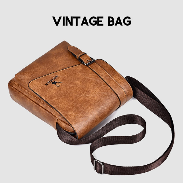 WEIXIER D266 Retro Crossbody Borsa a tracolla di grande capacità Borsa a tracolla Tot Zaino
