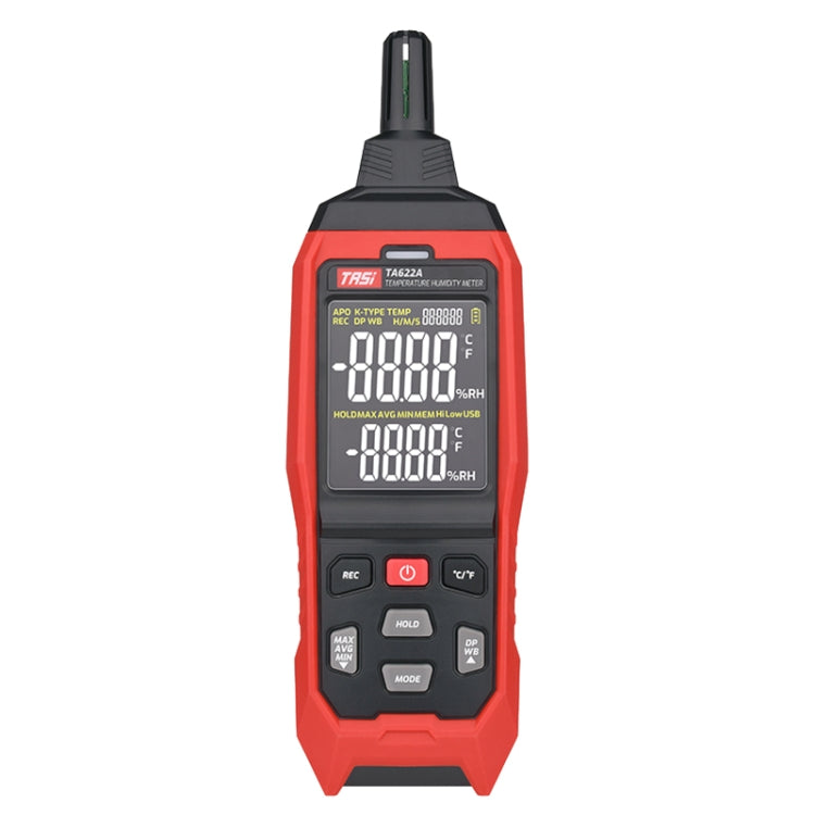 Misuratore di umidità della temperatura Termometro digitale del punto di rugiada, TASI TA622A, TASI TA622B USB Computer Connection