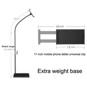 Staffa Telescopica per Tablet 155 cm