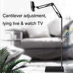 Staffa telescopica per tablet 155 cm