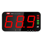 Rilevatore di decibel da parete con schermo LED 4"
