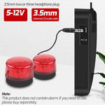 Rilevatore di decibel da parete con schermo LED 4"