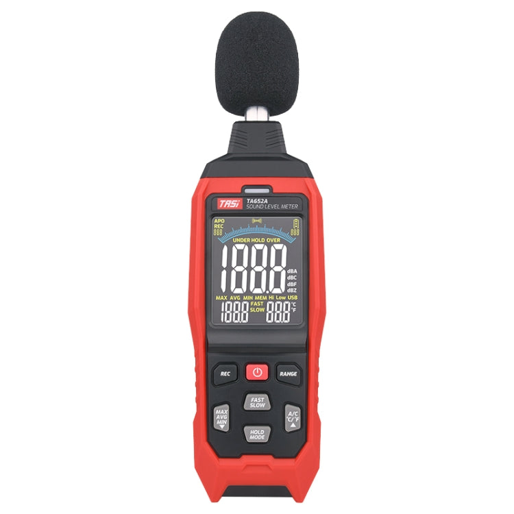 Dispositivo di rilevamento del volume del tester del rumore domestico Dispositivo di decibel ponderato Z, TA652A