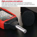 Misuratore di rumore decibel TA652A 30-130 dB