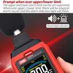 Misuratore di rumore decibel TA652A 30-130 dB