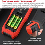 Misuratore di rumore decibel TA652A 30-130 dB