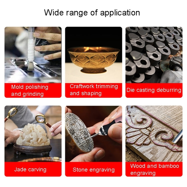 Smerigliatrice elettrica per lucidatura wireless con penna per incisione mini SNJ-3681, Silver+Polishing Head+Cutting Blade+Engraving Template+Drill Bit+Corn Head, Rose Gold+Polishing Head+Cutting Blade+Engraving Template+Drill Bit+Corn Head