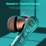 Auricolari Bluetooth N35 TWS con luce colorata