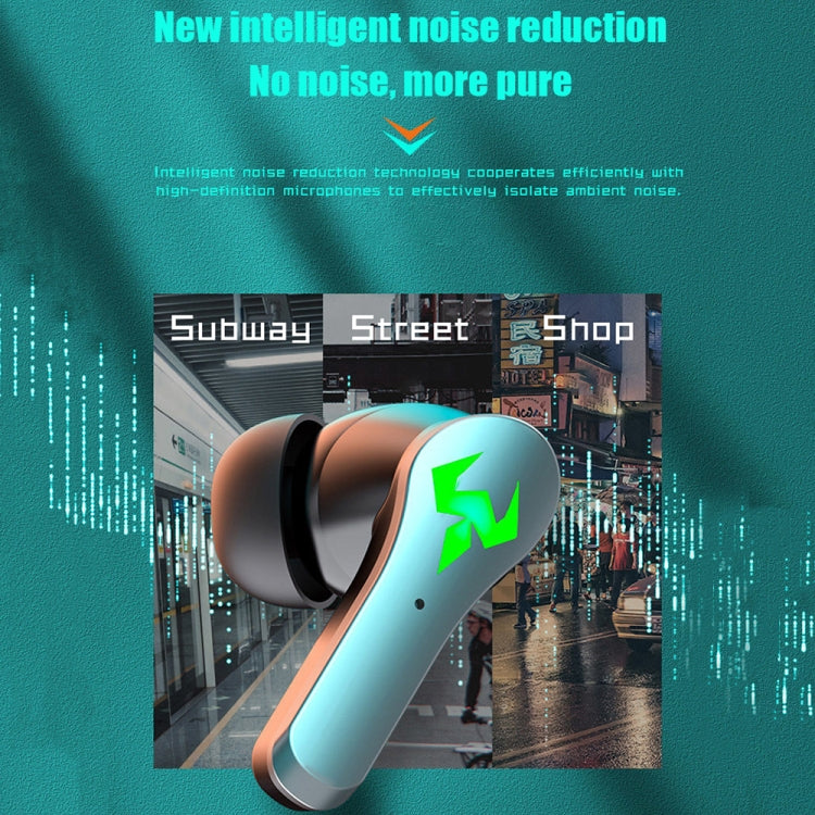 Auricolari Bluetooth N35 TWS con luce colorata